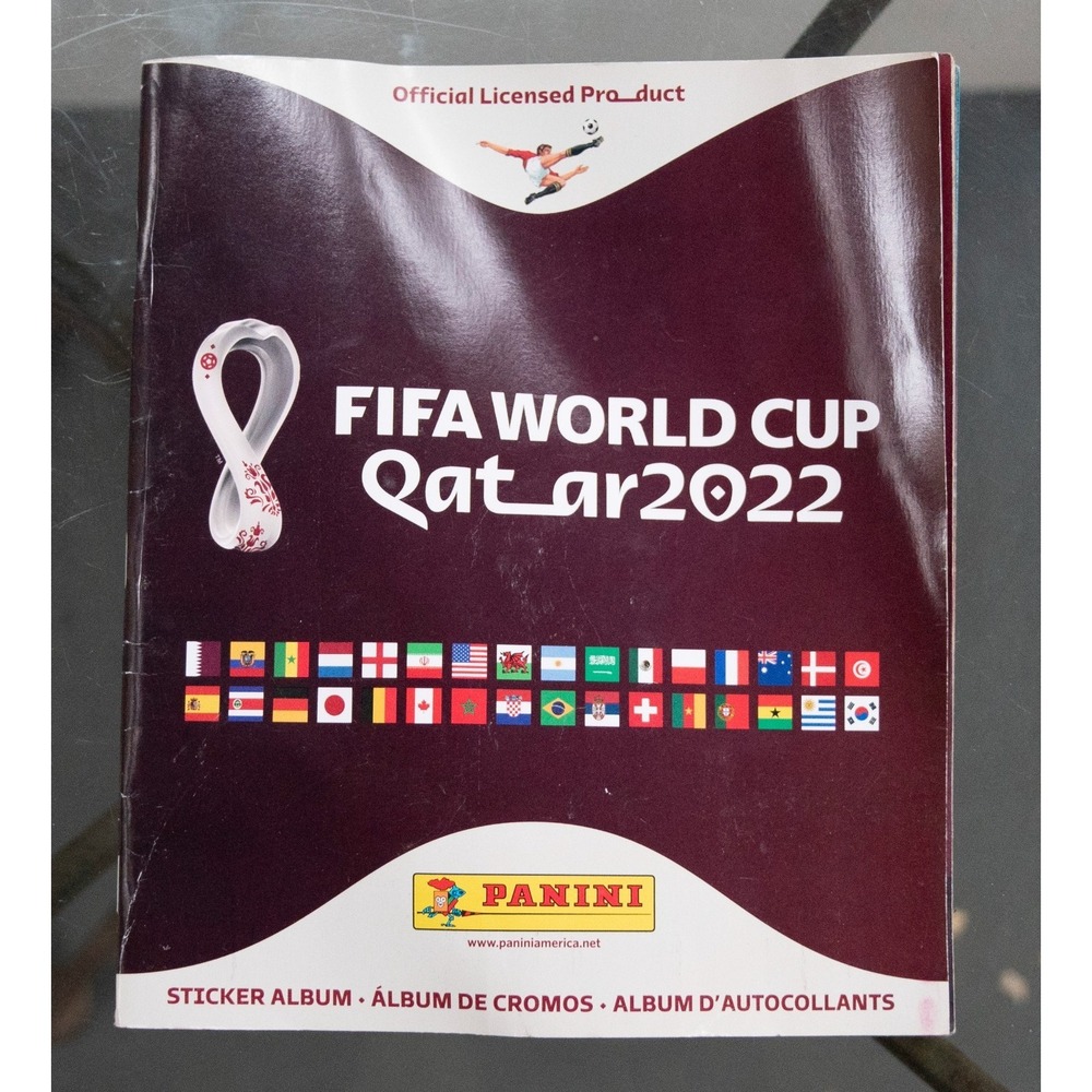 FIFA WORLD CUP QATAR 2022 PANINI OFFICIAL STICKER ALBUM (with 30 stickers)